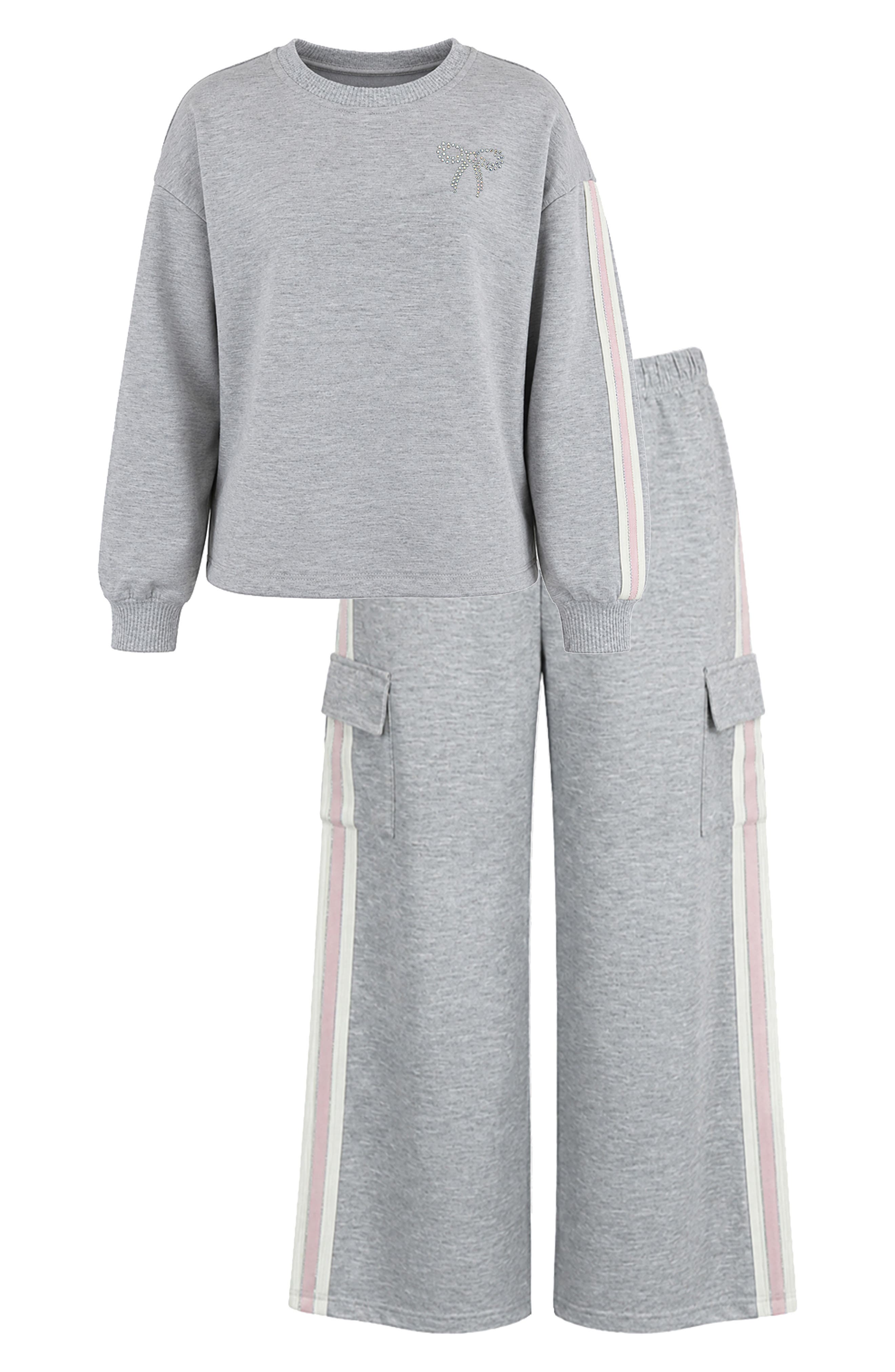 Kids' 2-Piece Stripe Sweatsuit