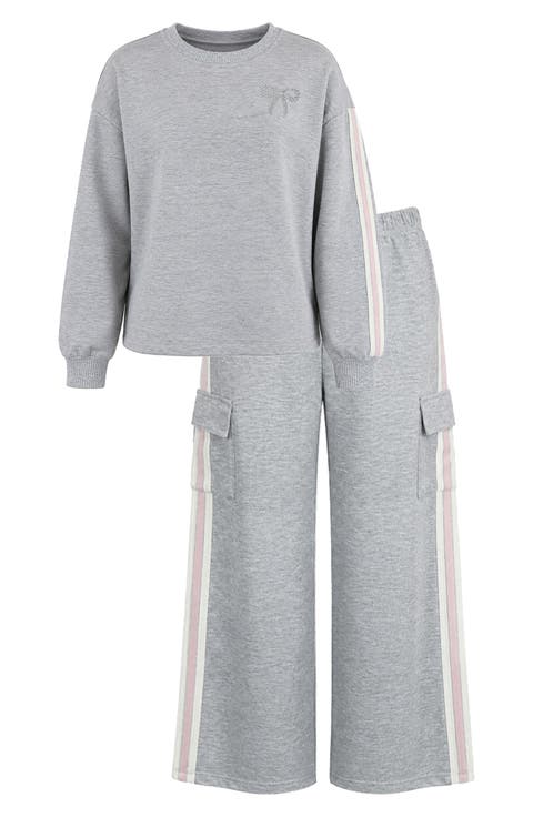 Kids' 2-Piece Stripe Sweatsuit