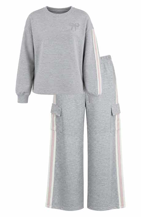 Kids' 2-Piece Stripe Sweatsuit