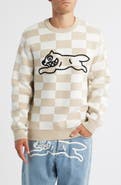 ICECREAM Check Logo Sweater