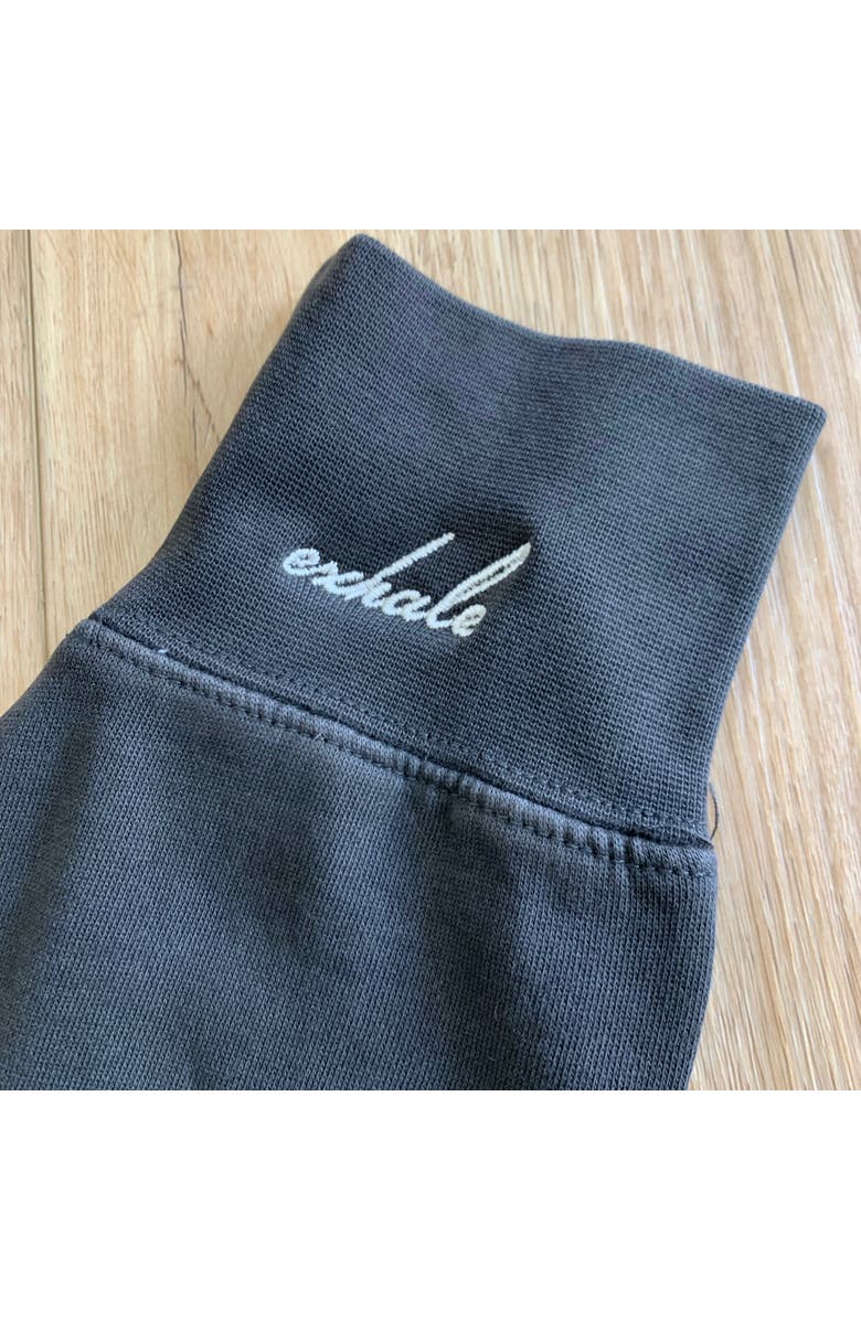 Conscious Ink Inhale/Exhale Manifest Sweatshirt + Ink, Alternate, color, Black