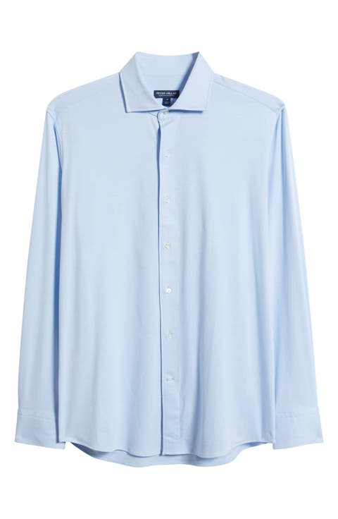 Excursionist Flex Tailored Fit Wrinkle Resistant Button-Up Shirt