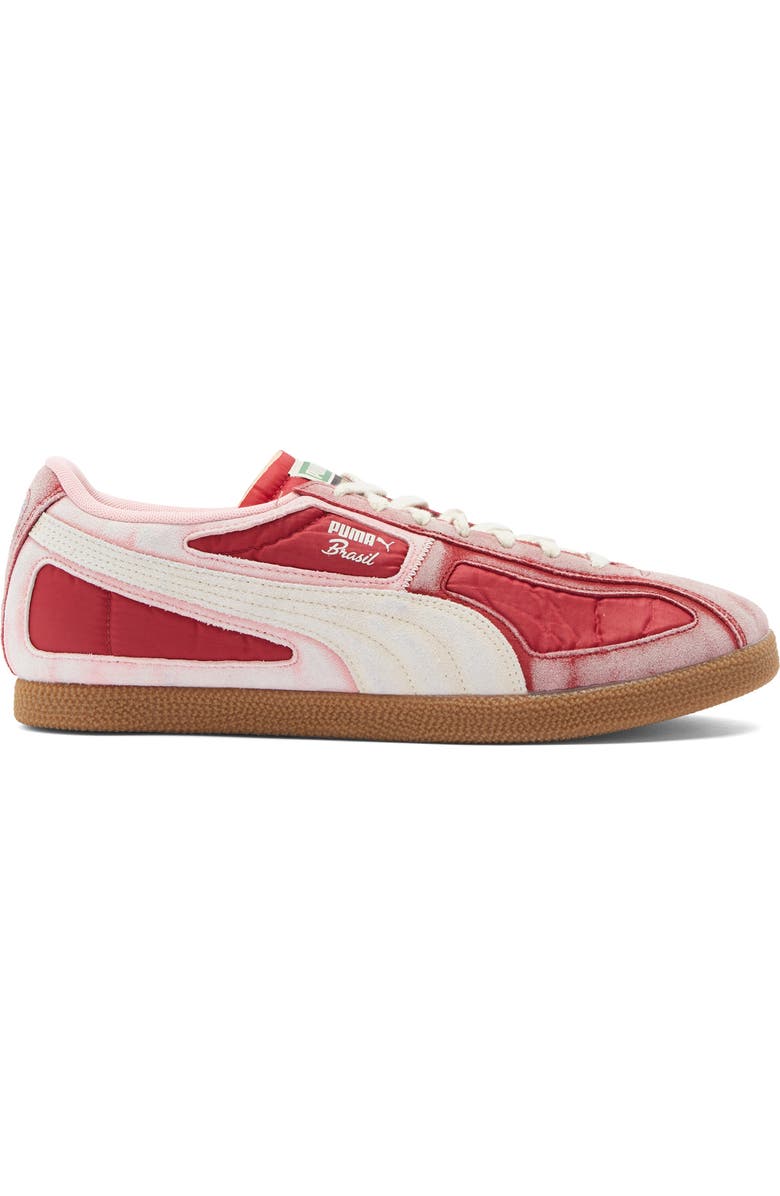 PUMA x KidSuper Brasil Sneaker, Alternate, color, Dark Crimson/ Alpine Snow