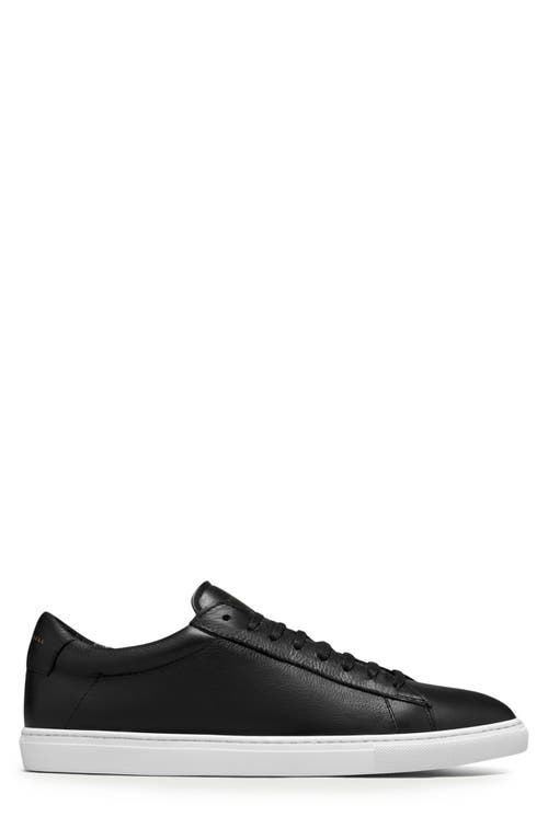 Oliver Cabell Low 1 Round Toe Sneakers In Black In Black