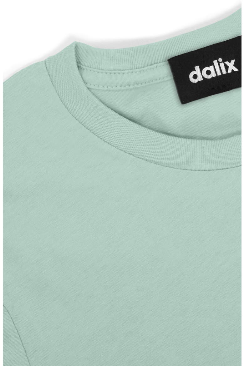Womens Lil Coffee Jersey Tee, Alternate, color, Dusty Blue
