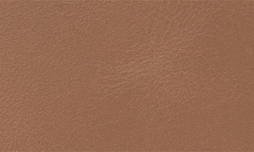 Chloé Small Alphabet Zip Leather Card Holder In Brown
