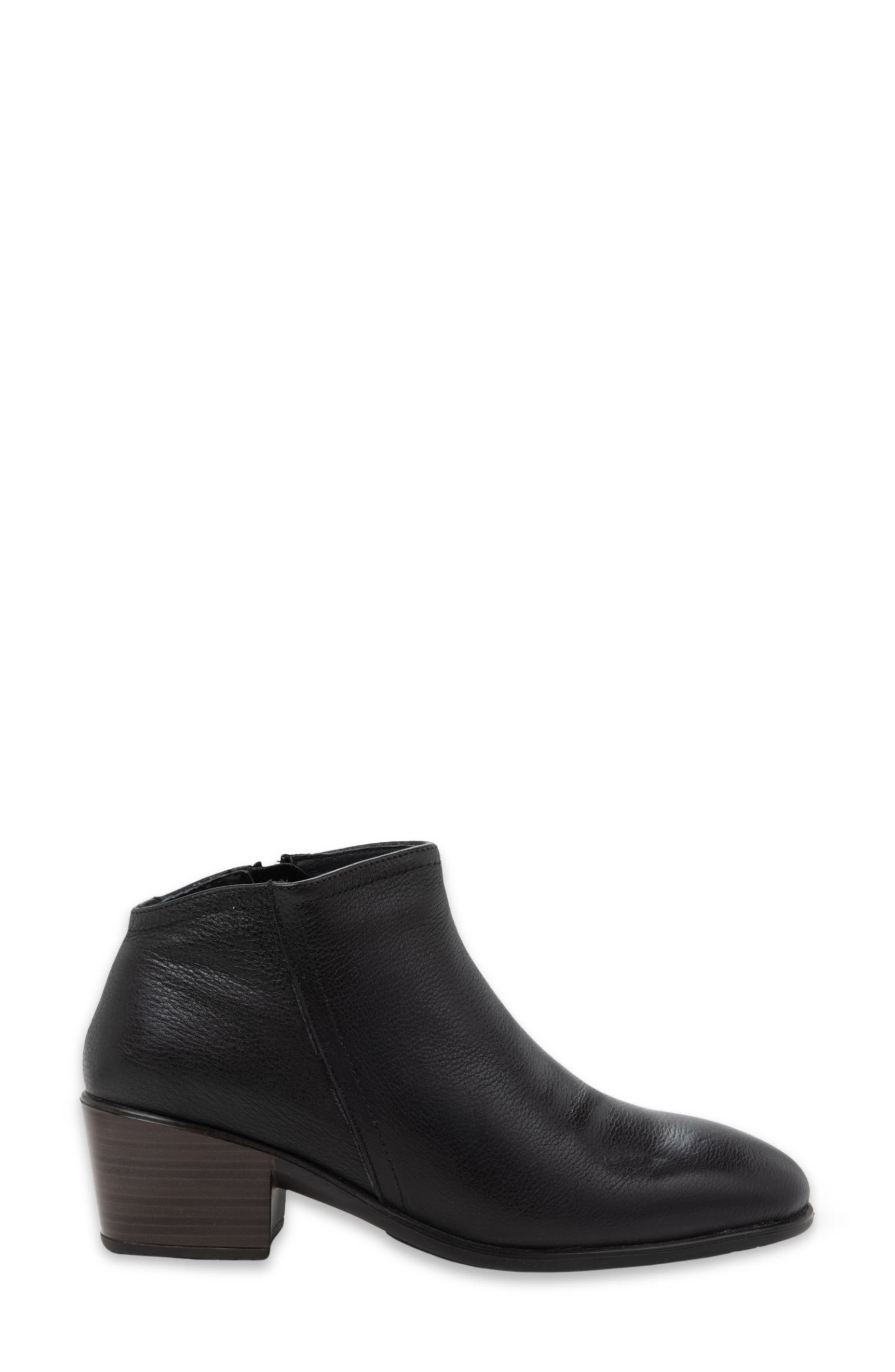 Naot Heir Bootie, Alternate, color, Black Leather