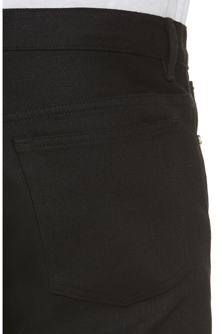 Petit New Standard Stretch Skinny Fit Jeans, Alternate, color, BLACK