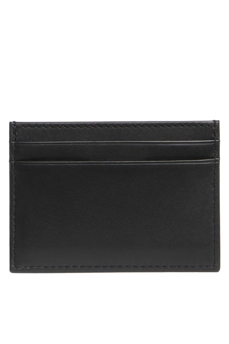 Randy Leather Card Case, Alternate, color, BLK
