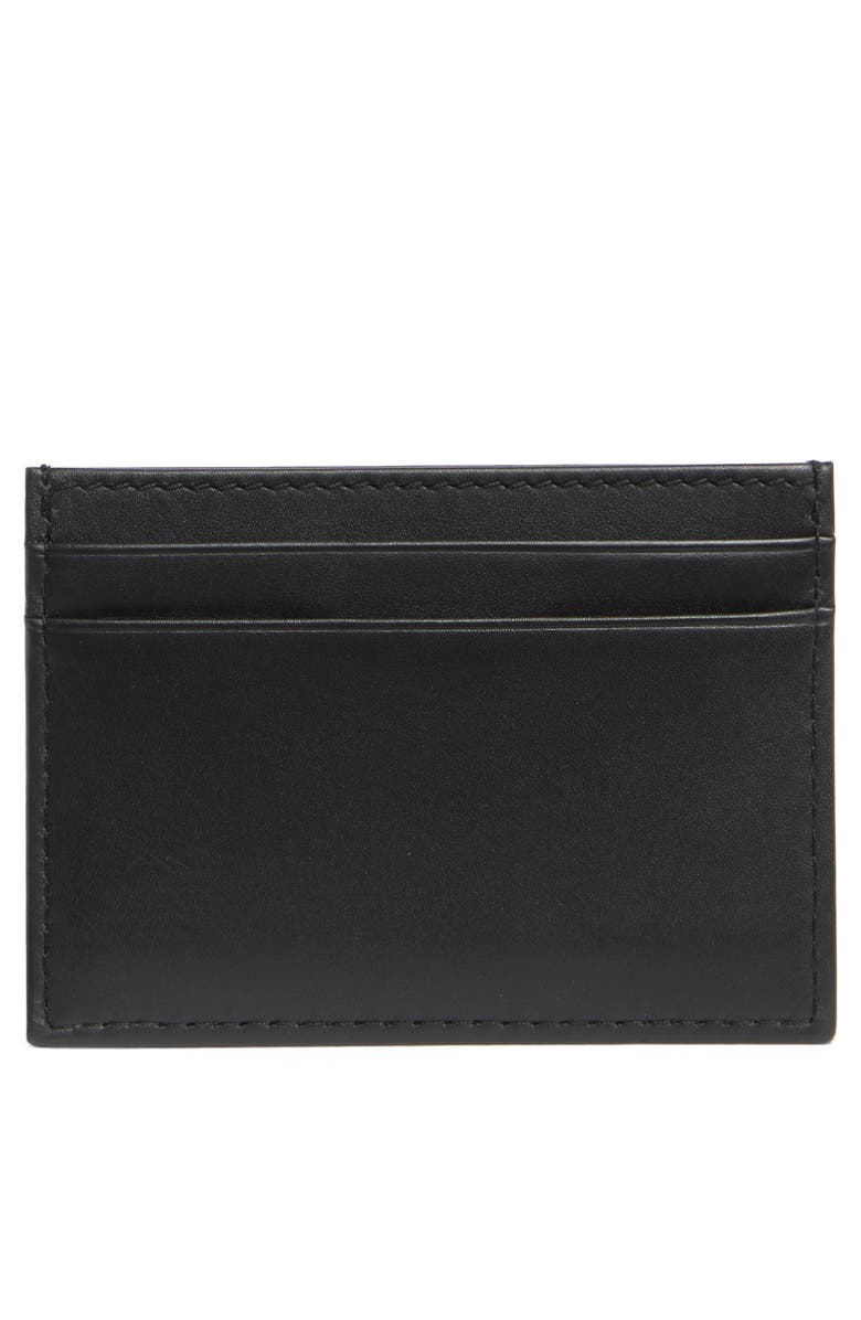 BOSS Randy Leather Card Case, Alternate, color, Blk