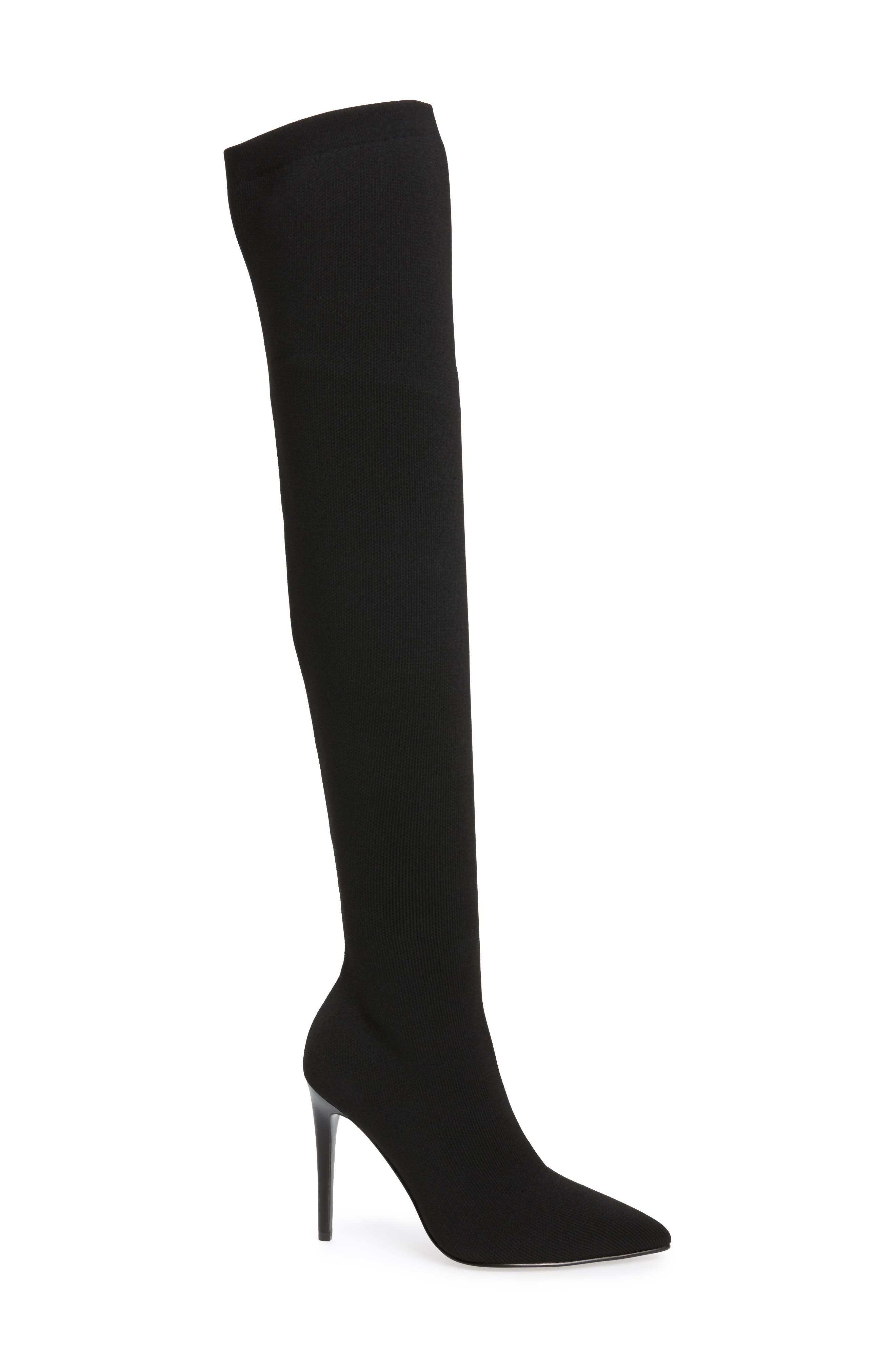 KENDALL + KYLIE Anabel Knit Over the Knee Boot, Alternate, color, 