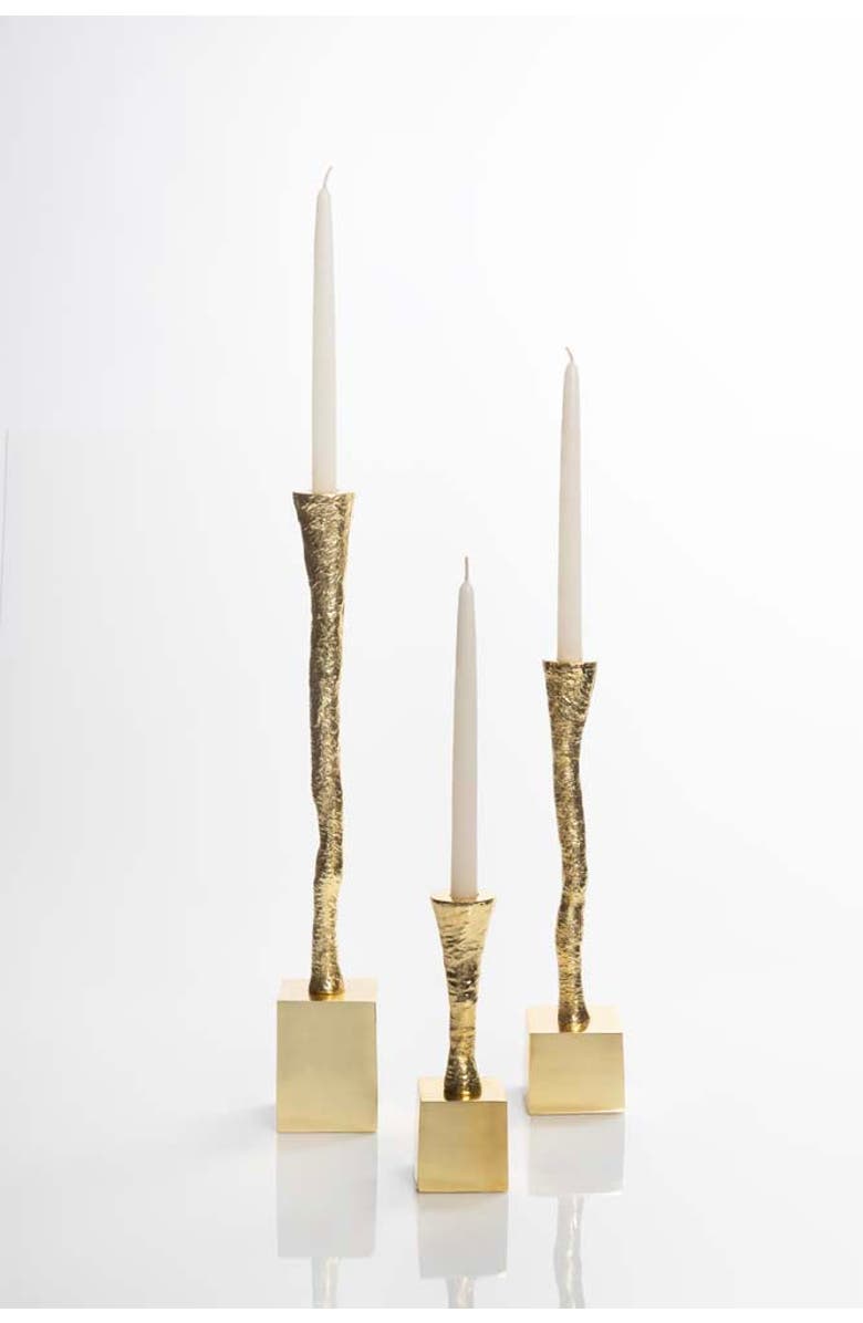 Lunares Nest Candle Holder, Alternate, color, Gold