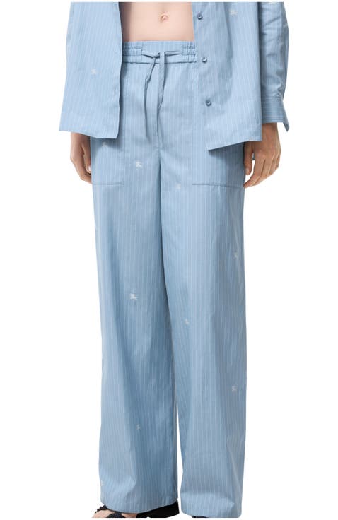 EKD Fil Coupé Striped Trousers