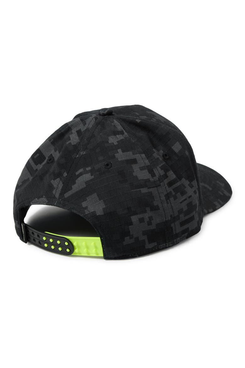 Adventure Division Blueprint Snapback Baseball Cap, Alternate, color, BLACK