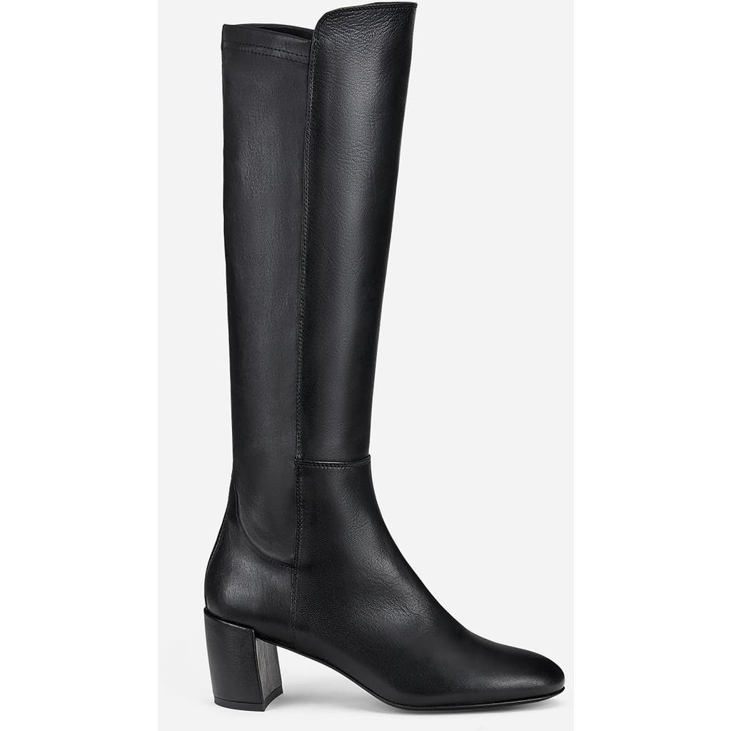 Agl Attilio Giusti Leombruni Agl Lynn High Heeled Nappa Boot In Black
