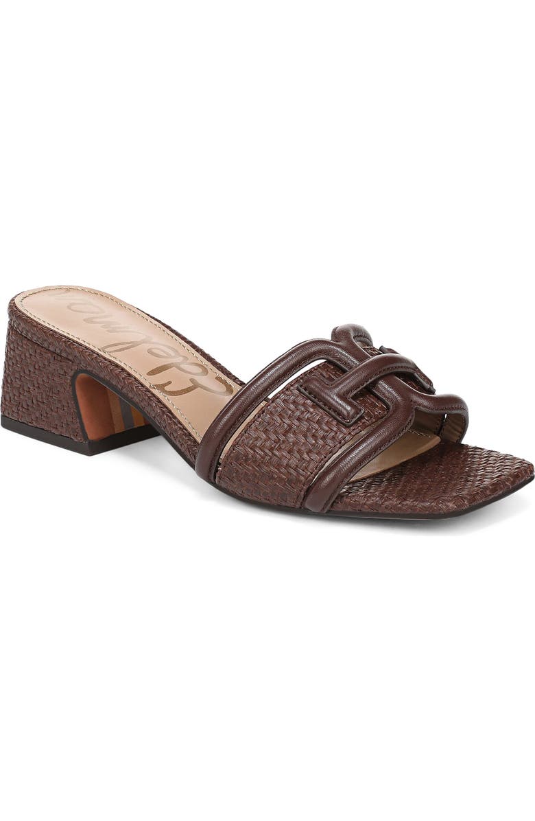 Sam Edelman Waylon Slide Sandal, Main, color, Bourbon