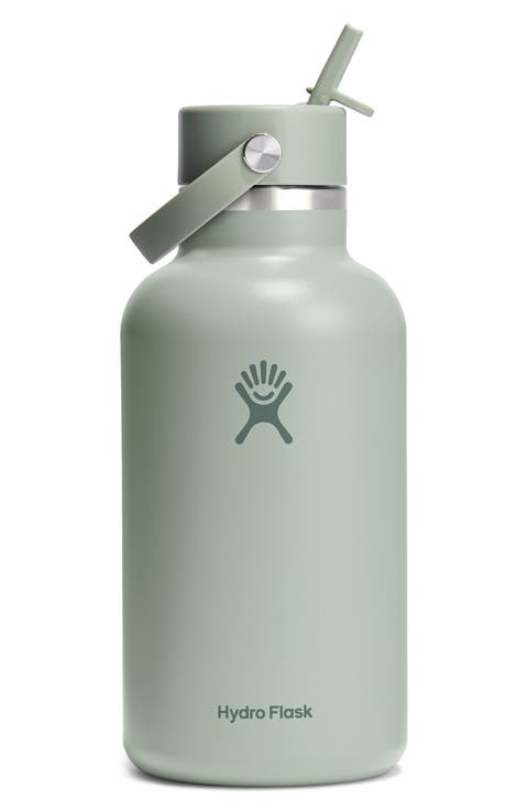 64-Ounce Wide Mouth with Flex Straw Cap