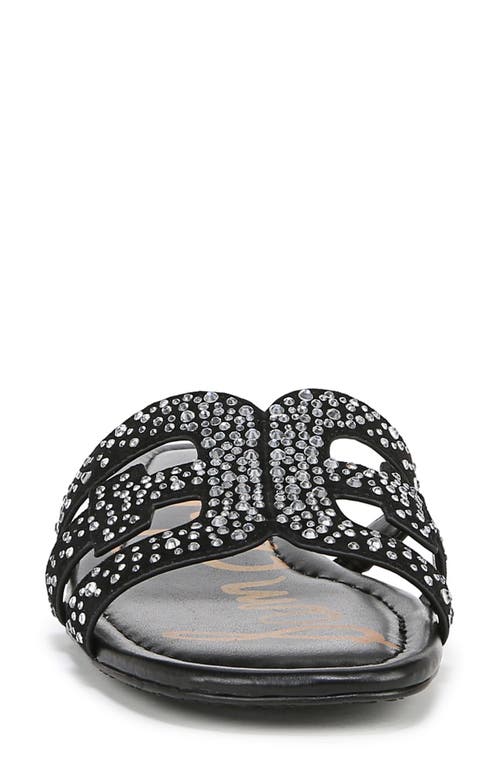 Sam Edelman Bay Gem Slide Sandal In Black