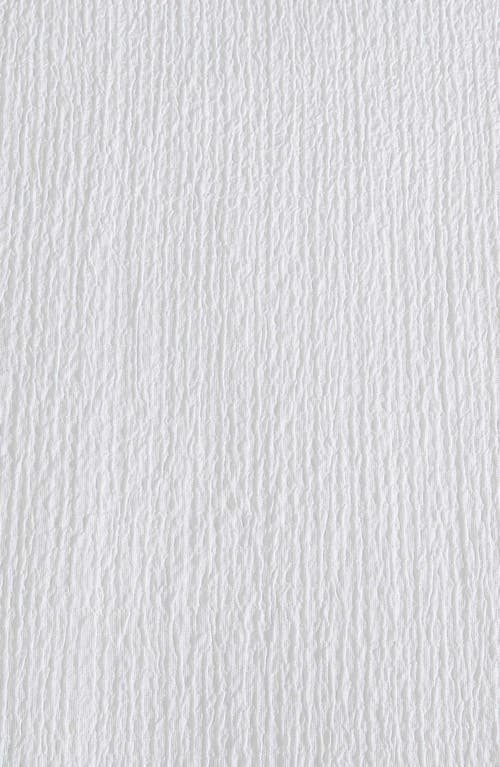 Calvin Klein Seersucker Comforter & Sham Set In White
