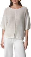 Donna Karan New York Dolman Sleeve Ballet Neck Sweater