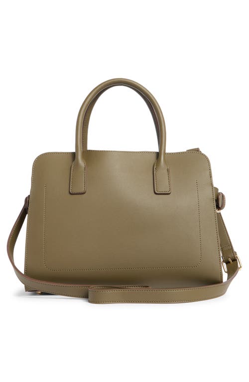 Nanette Lepore Quentin East/west Triple Section Satchel Bag In Green