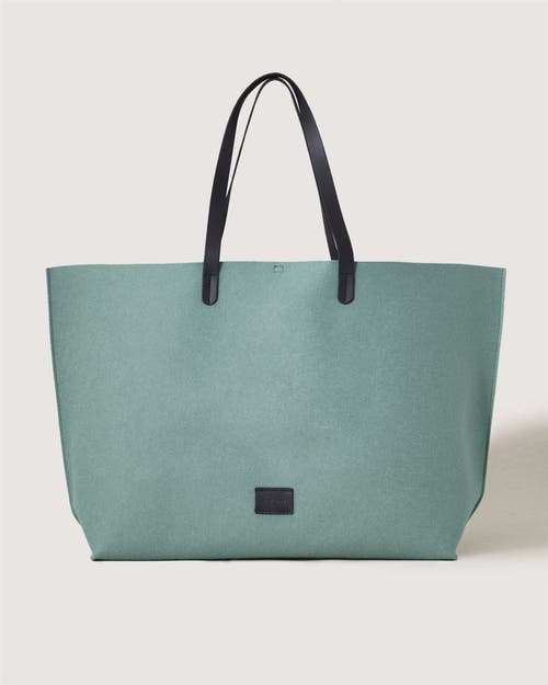 Graf & Lantz Graf Lantz Hana Merino Wool Boat Bag In Green