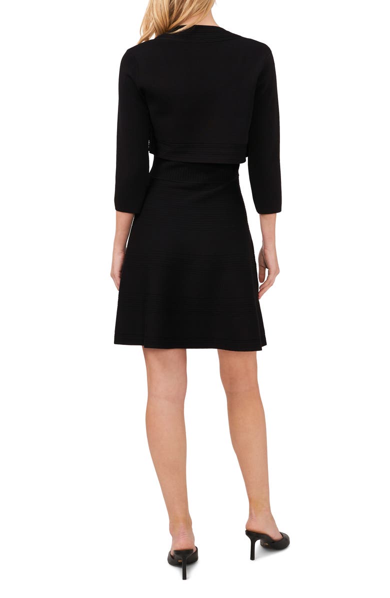 CeCe Rib Detail Bolero Jacket, Alternate, color, 