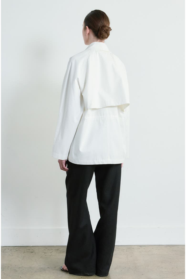 Cotton Barn Jacket, Alternate, color, White