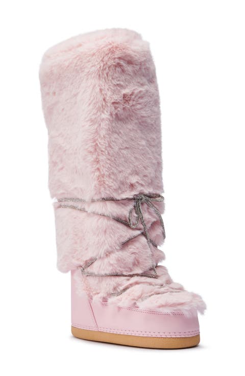 Tayton Faux Fur Snow Boot (Women) (Extrawide Calf)