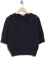 Rebecca Taylor Fern Open Knit Sweater
