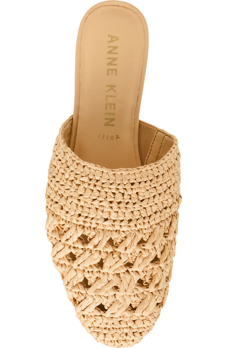 Anne Klein Sam Mule, Alternate, color, Natural