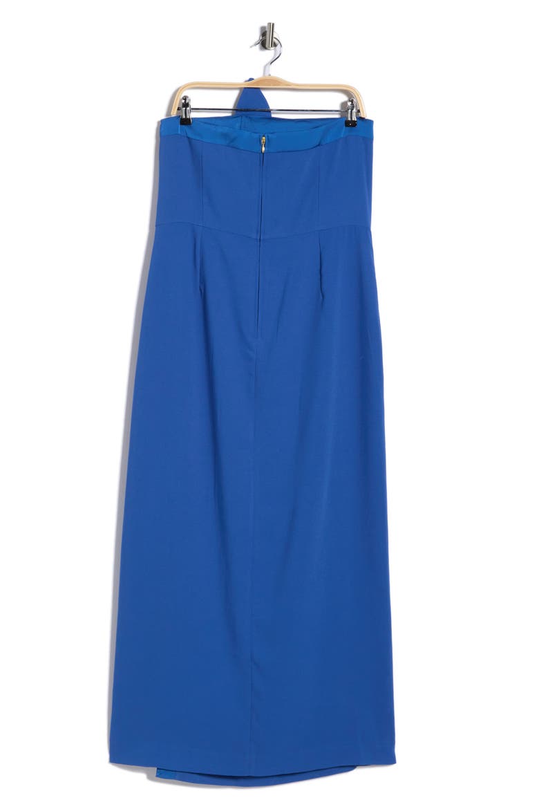 Anasophia Strapless Maxi Dress, Alternate, color, STARLIGHT NAVY