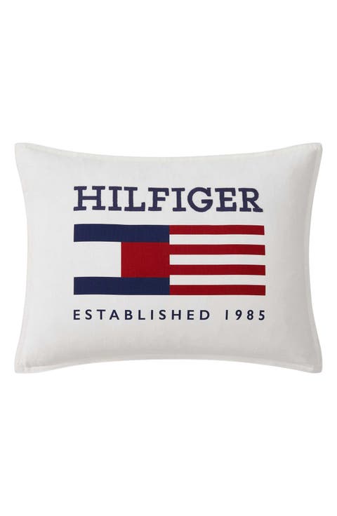 Flag Graphic Accent Pillow