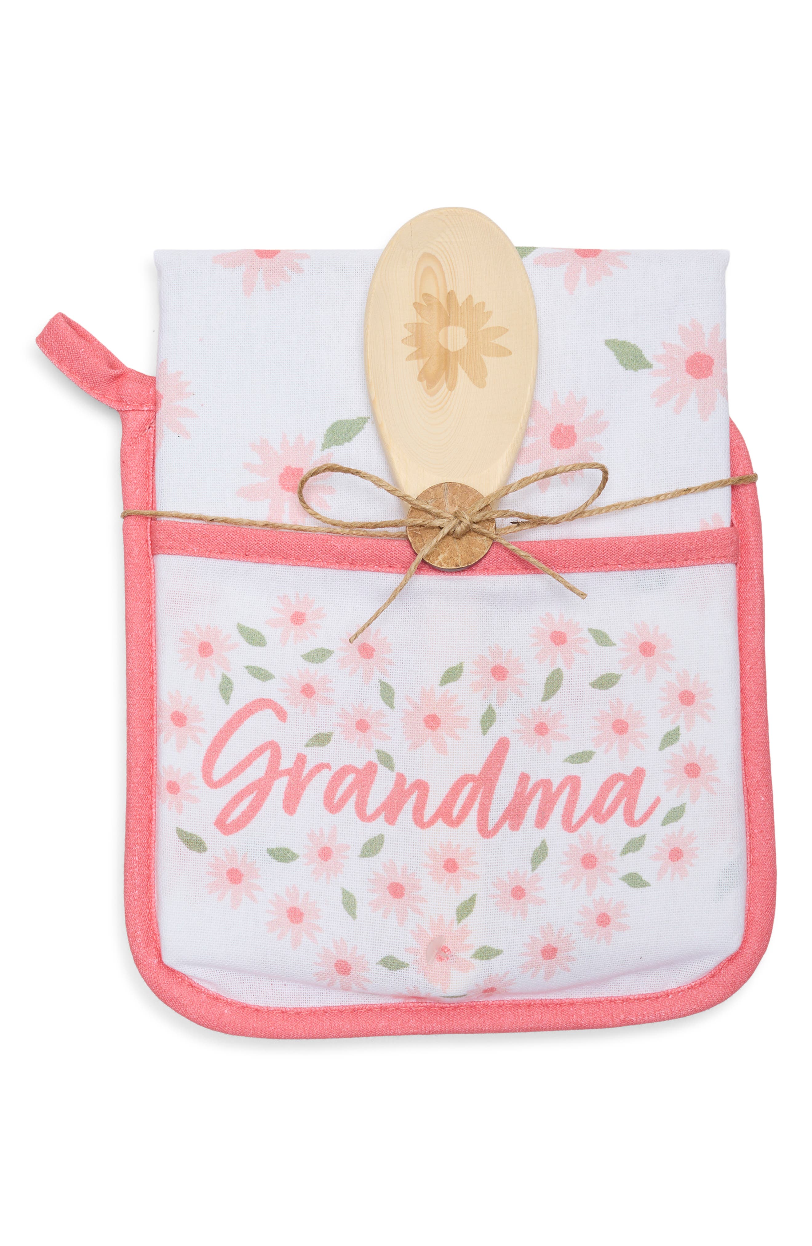 C&F Home 3-Piece Grandma Potholder Set