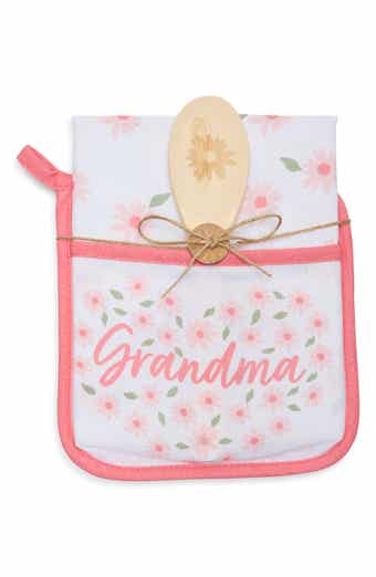 C&F Home 3-Piece Grandma Potholder Set