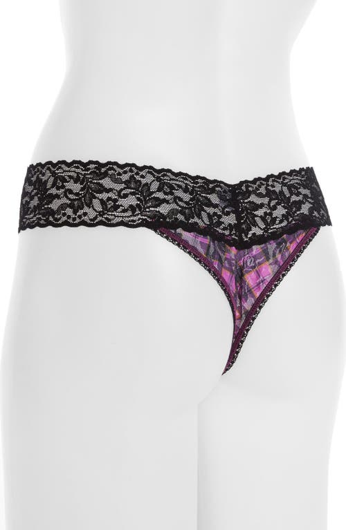 Hanky Panky Print Original Rise Thong