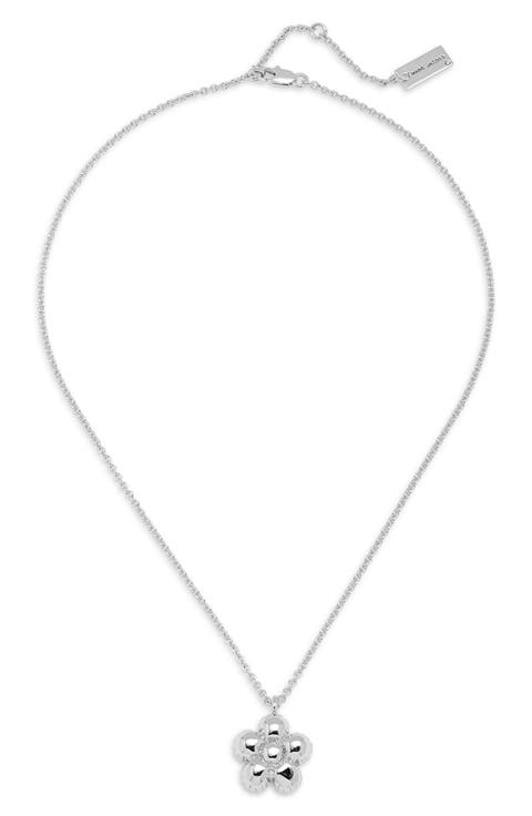 ネックレス・ペンダント Sticker Charm Necklace - Marc Jacobs - l - Silver Silver 'The Sticker Charm' Necklace by Marc Jacobs on Sale