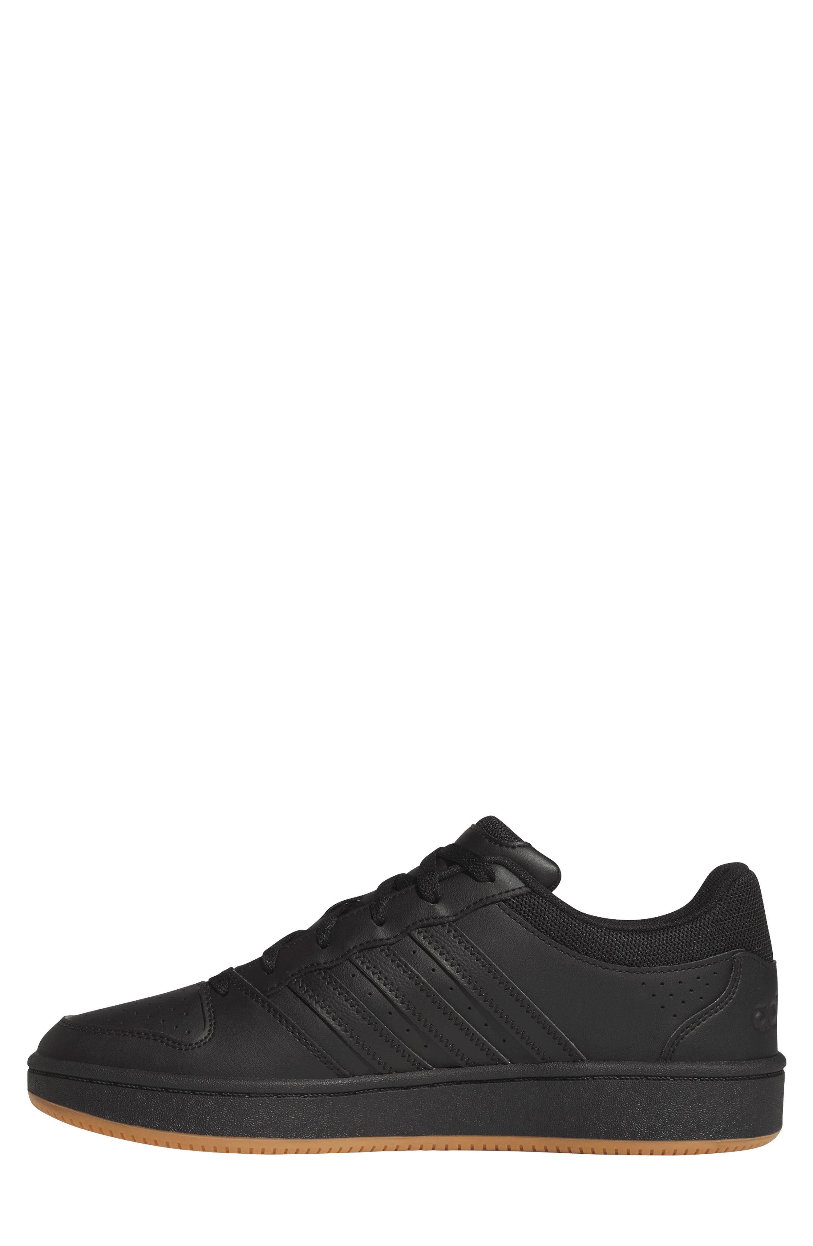 Hoops Classic Sneaker, Alternate, color, CORE BLACK/ CORE BLACK/ GUM 2