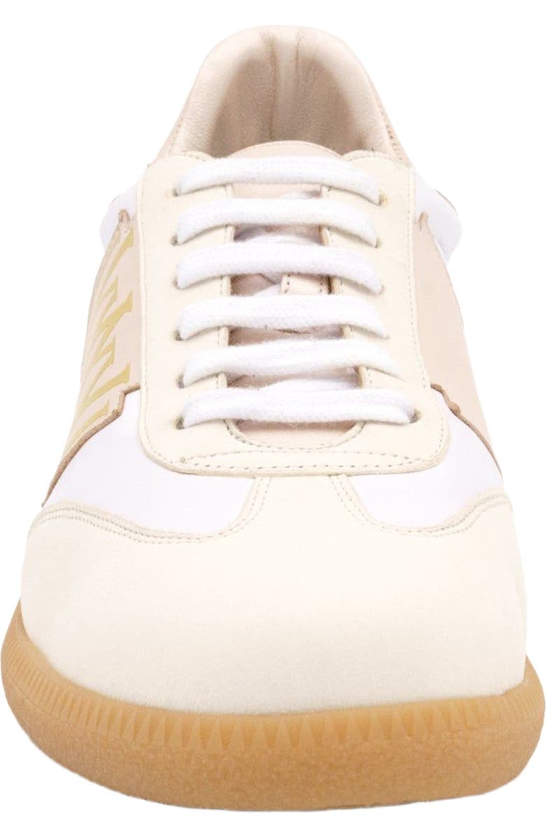 Valentina Rangoni Valetta Women's Suede Sneakers - Essential Casual Footwear, Alternate, color, Beige/Wht