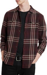 John Varvatos Dale Plaid Button-Up Shirt
