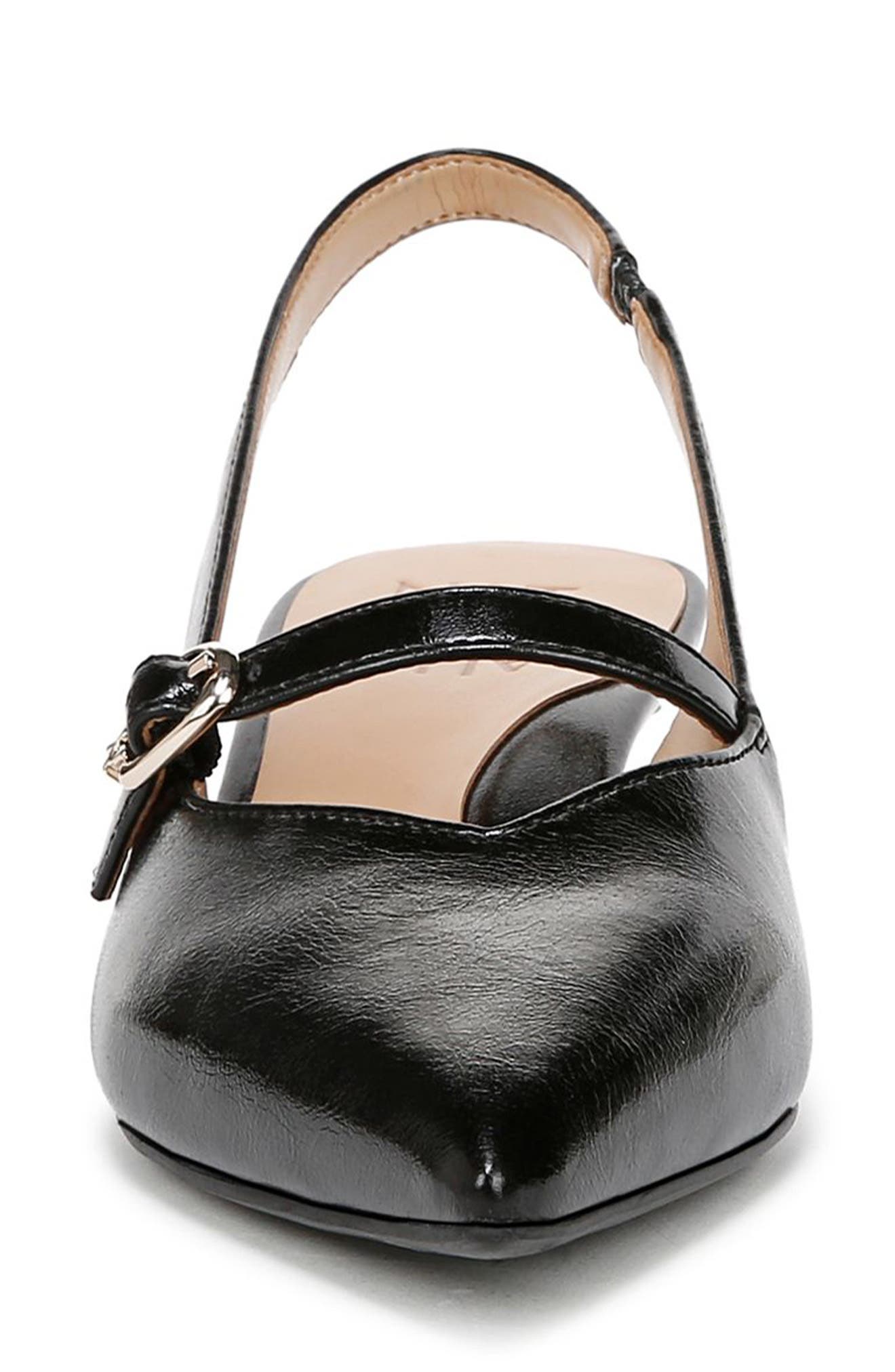 Naturalizer Grayson Slingback Mary Jane Flat, Alternate, color, Black