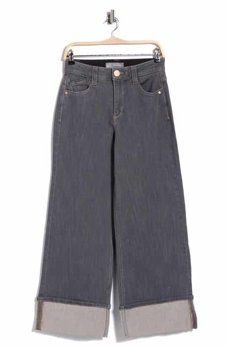 Skyrise Wide Cuff Jeans