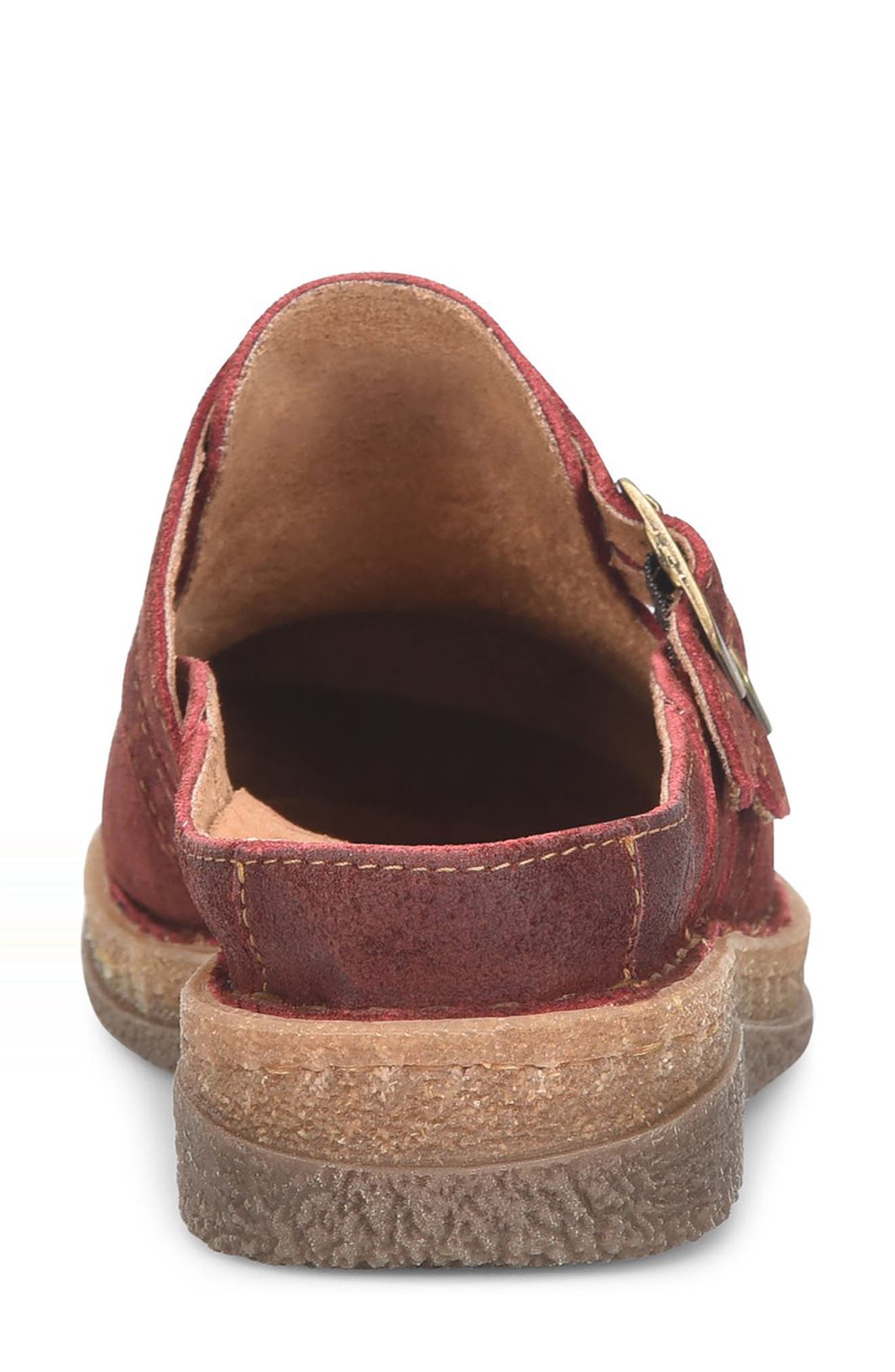 Cort Distressed Clog, Alternate, color, BURGUNDY DISTRESSED