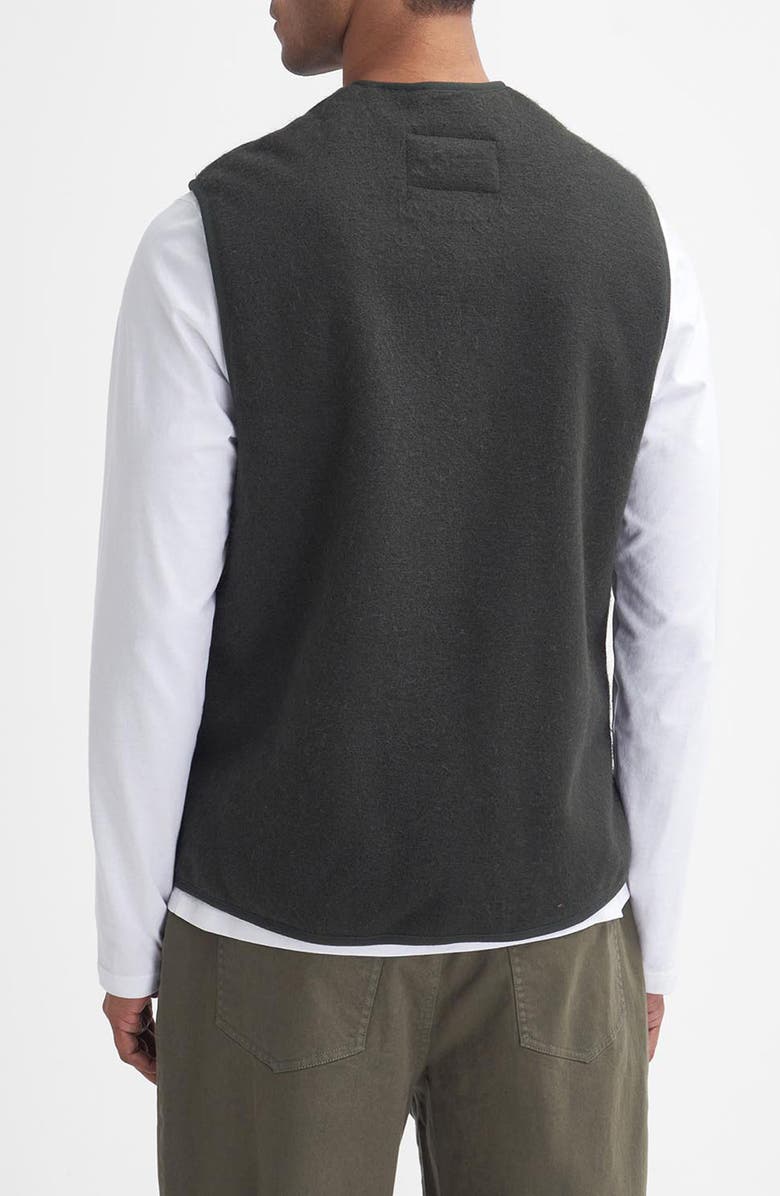 Barbour Faux Fur Fleece Zip-Up Liner Vest, Alternate, color, 