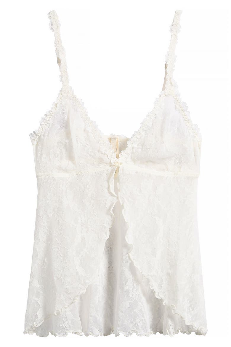 Stretch Lace Babydoll Top, Alternate, color, MARBLE
