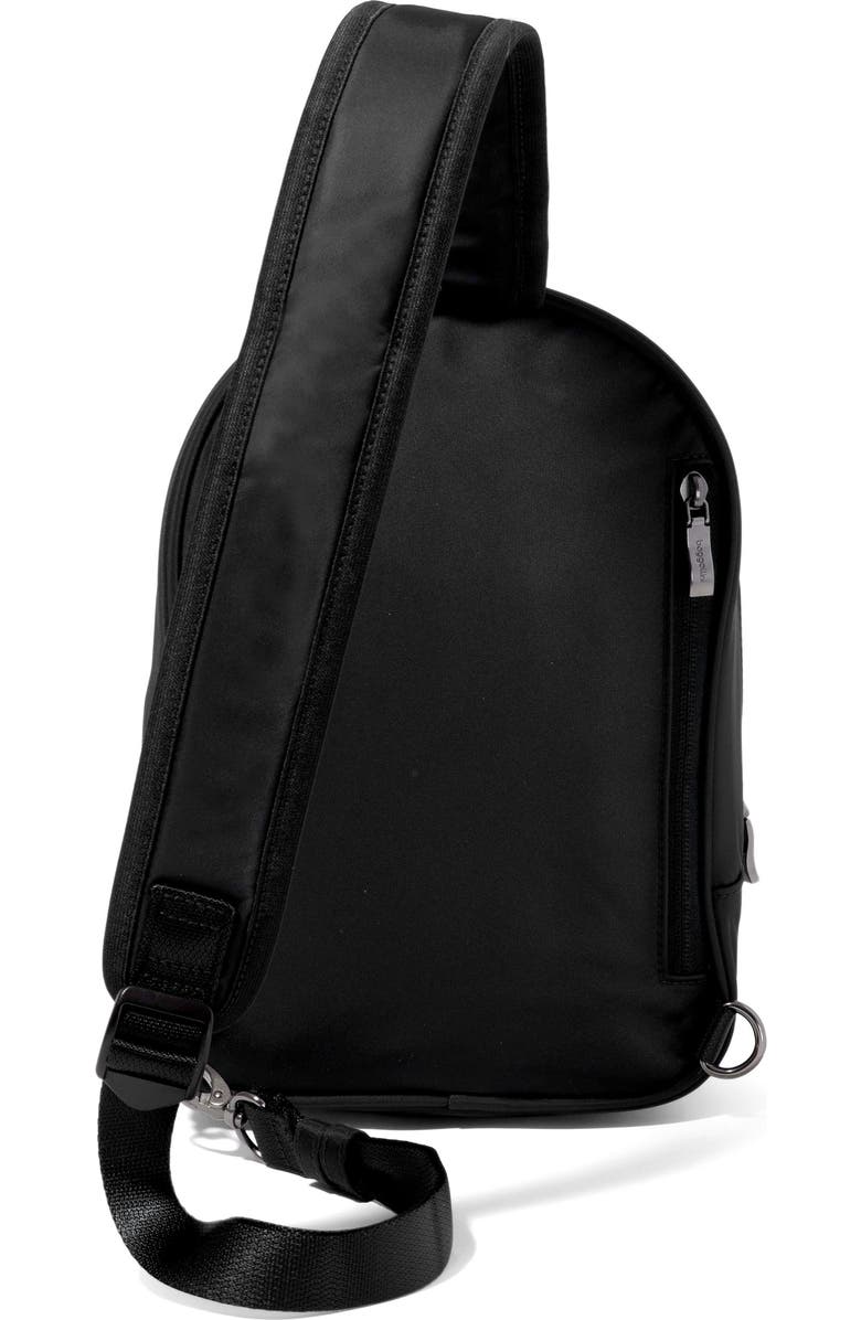 BAGGALLINI Waverly Sling Bag, Alternate, color, Black Twill