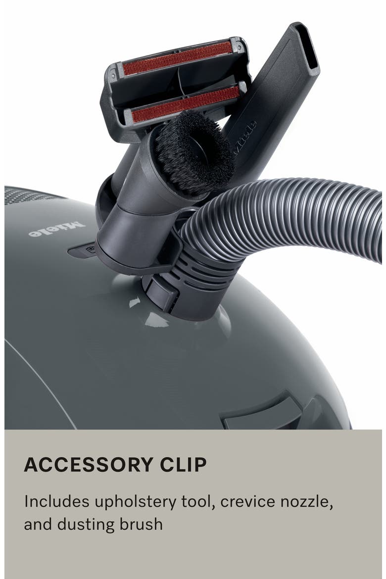 Classic C1 Pure Suction Bagged Canister Vacuum, Alternate, color, Graphite Grey