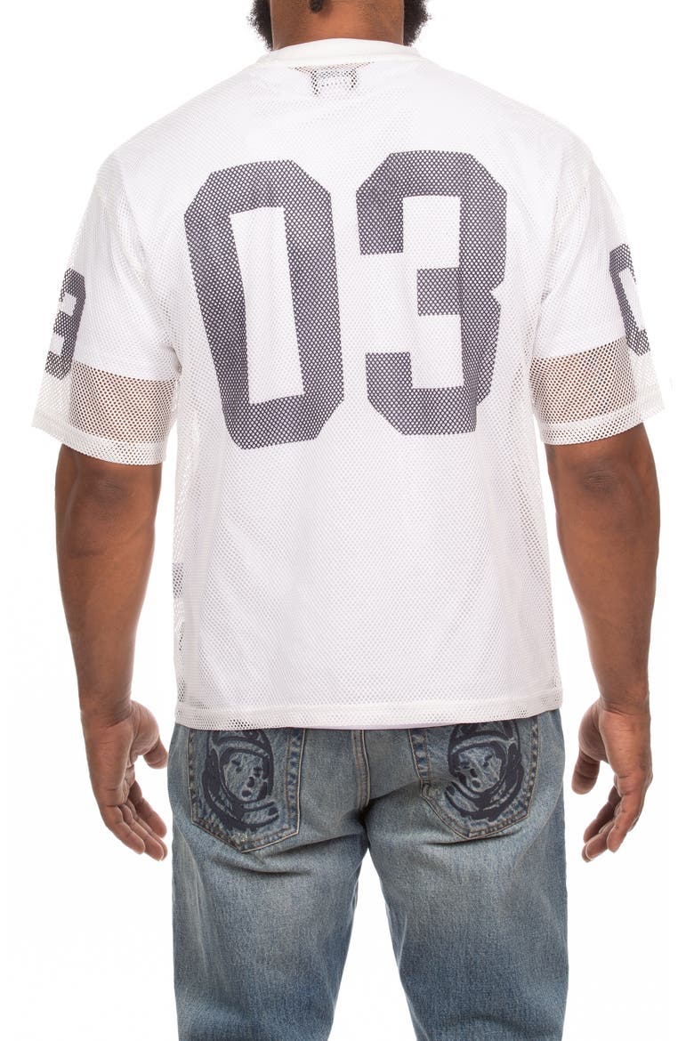 Varsity Mesh Graphic T-Shirt, Alternate, color, WHITE