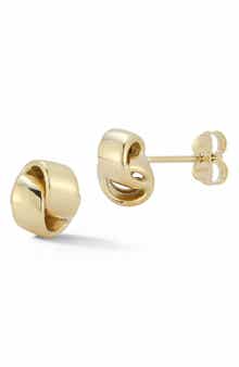 Ember Fine Jewelry 14K Love Knot Stud Earrings