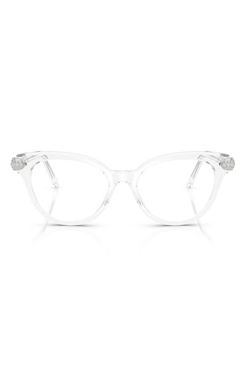 Swarovski 53mm Phantos Optical Glasses In Transparent